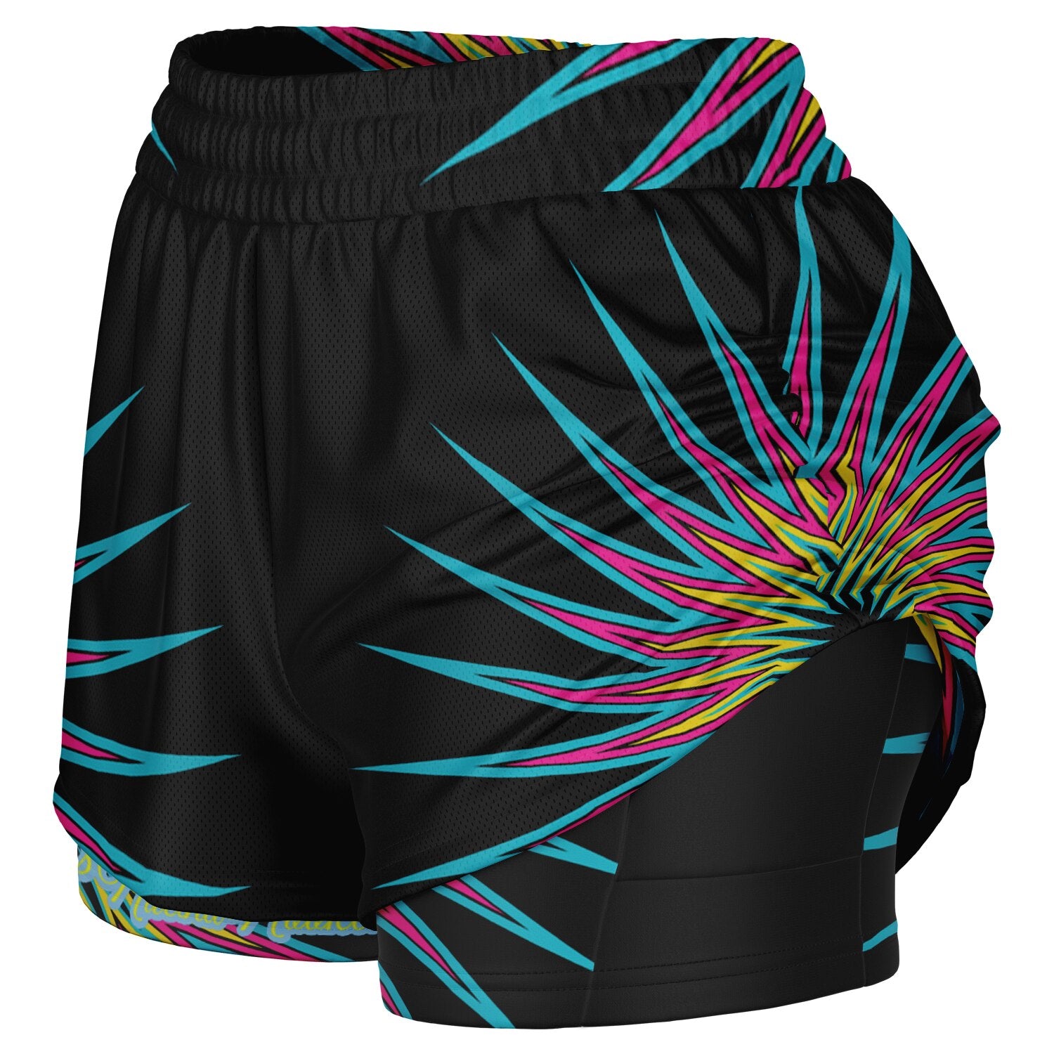 $NiieihiiNookei Women's 2-in-1 Shorts - AOP