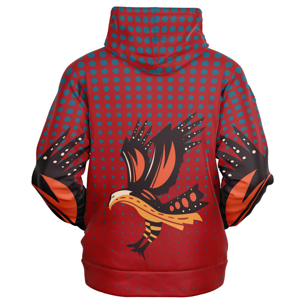 $NiieihiiNookei Athletic Zip-Up Hoodie - AOP