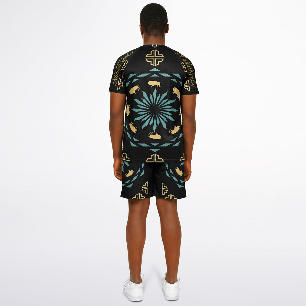 $NiieihiiNookei Men's Athletic Set - AOP
