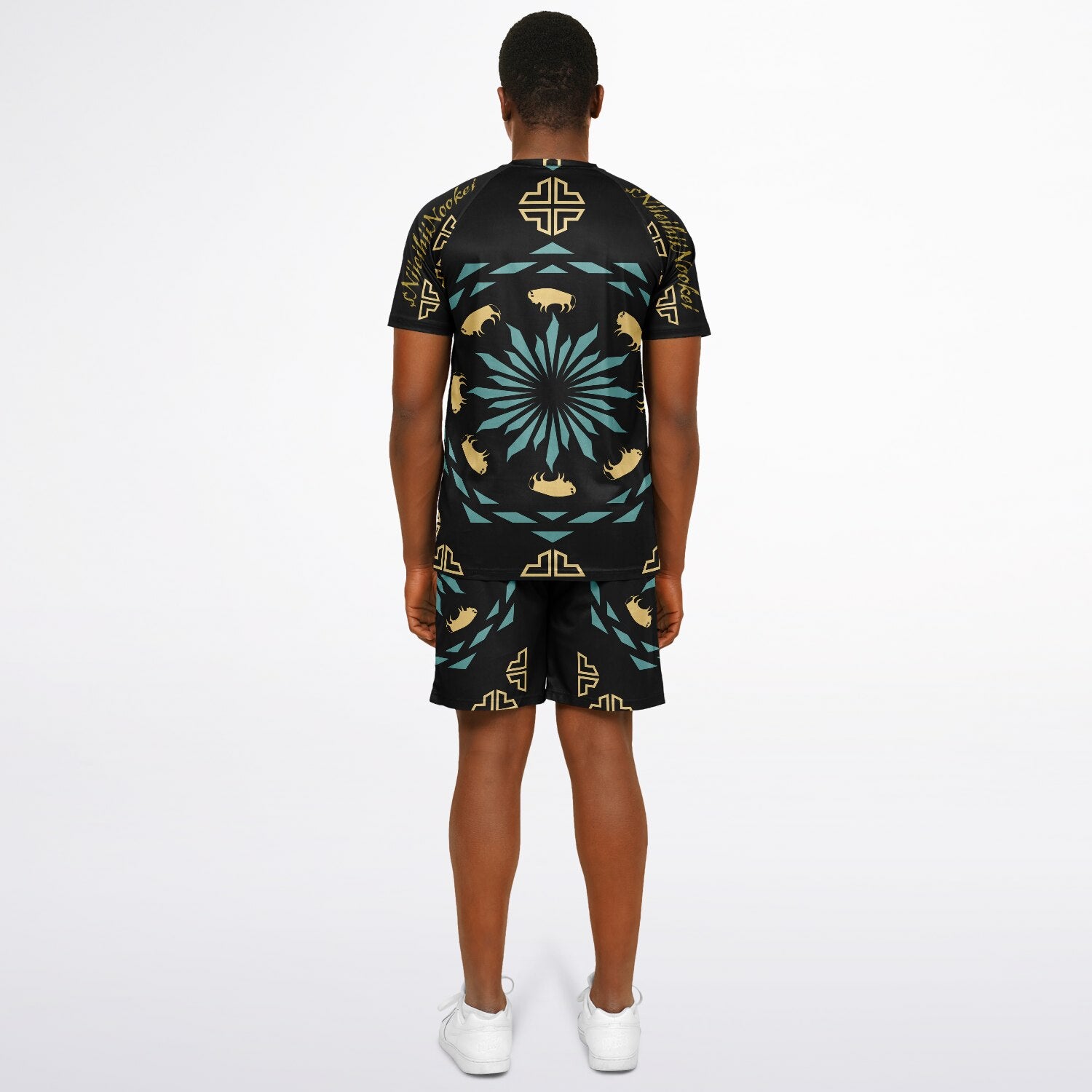 $NiieihiiNookei Men's Athletic Set - AOP