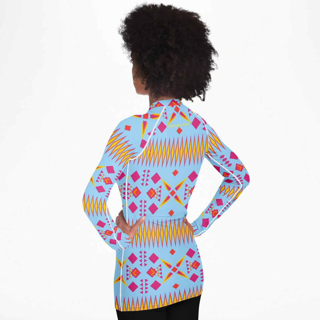$NiieihiiNookei Women's Rashguard - AOP