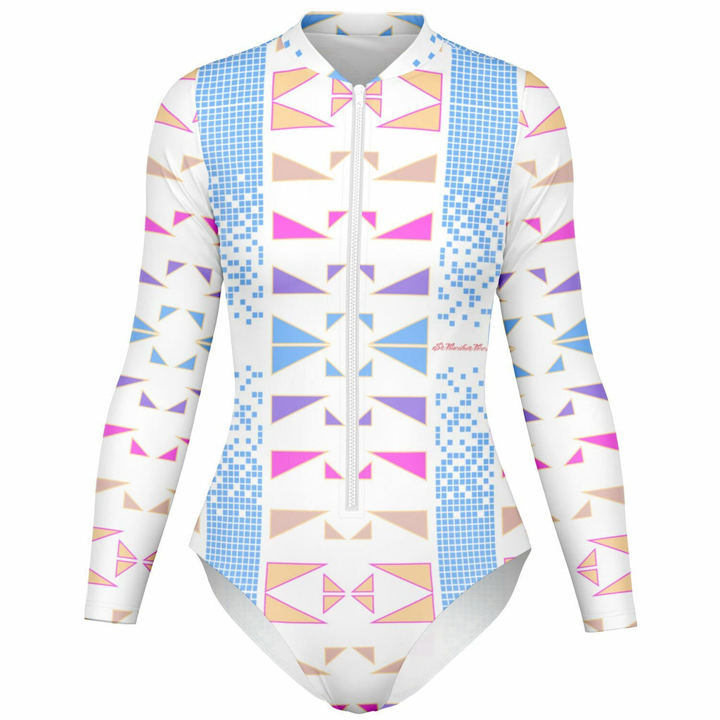 $NiieihiiNookei Bodysuit Long Sleeve - AOP