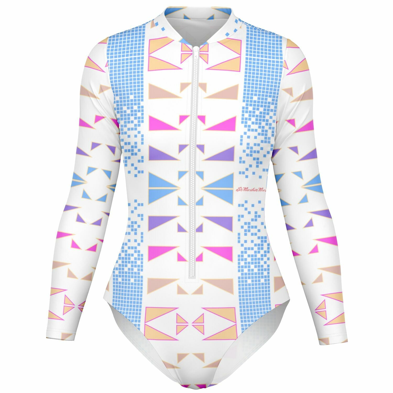 $NiieihiiNookei Bodysuit Long Sleeve - AOP
