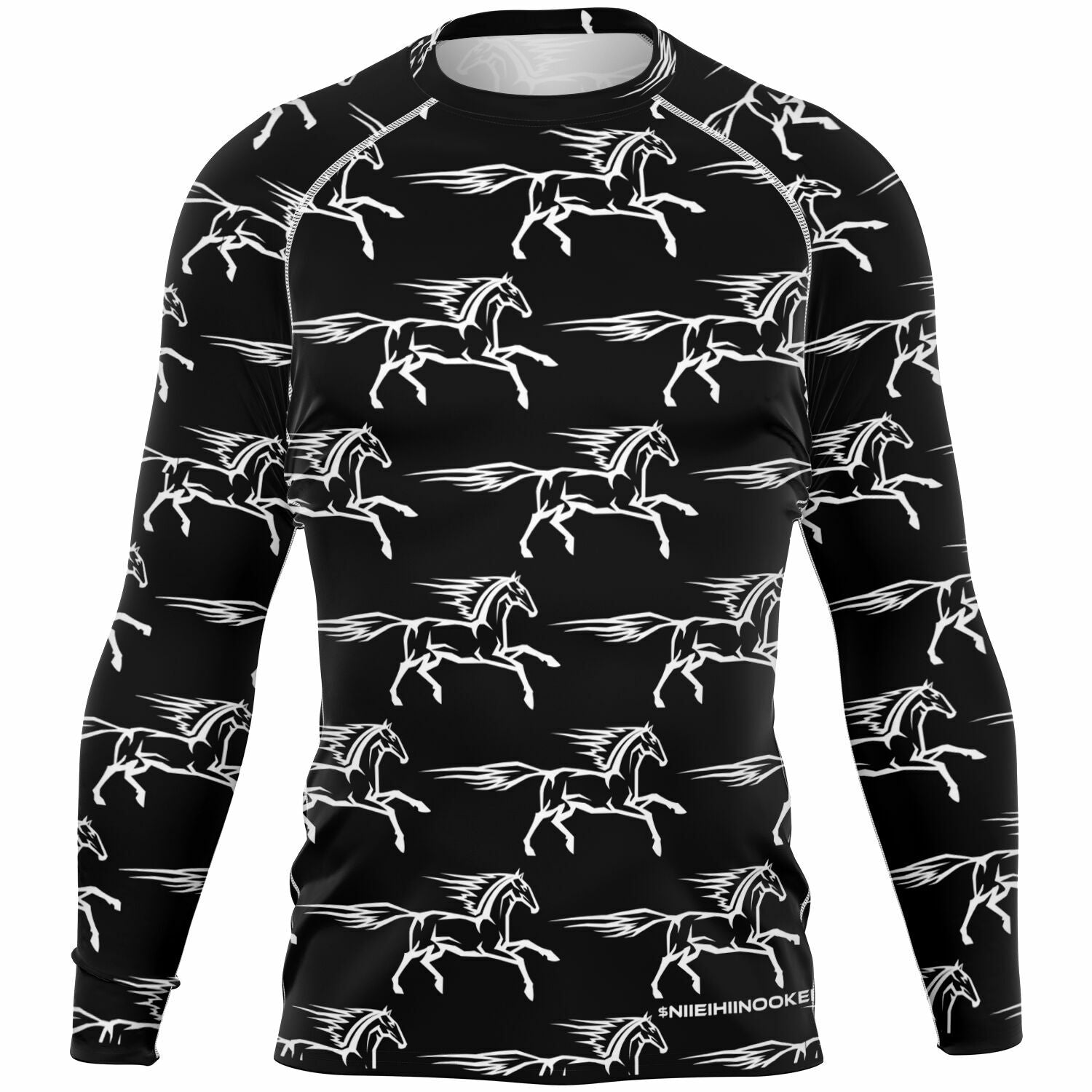 $NiieihiiNookei Men's Rashguard - AOP