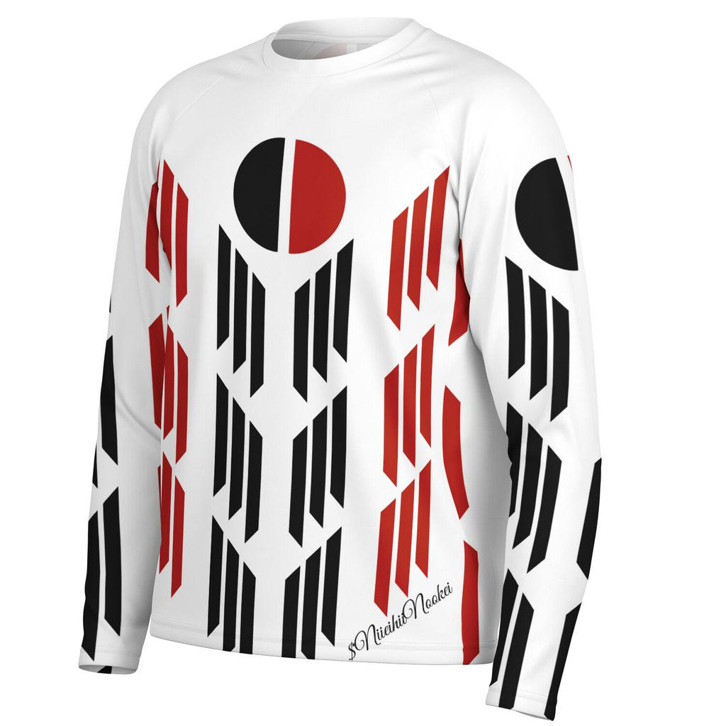 Arapaho Flag Men's Long Sleeve Performance Shirt - AOP copy