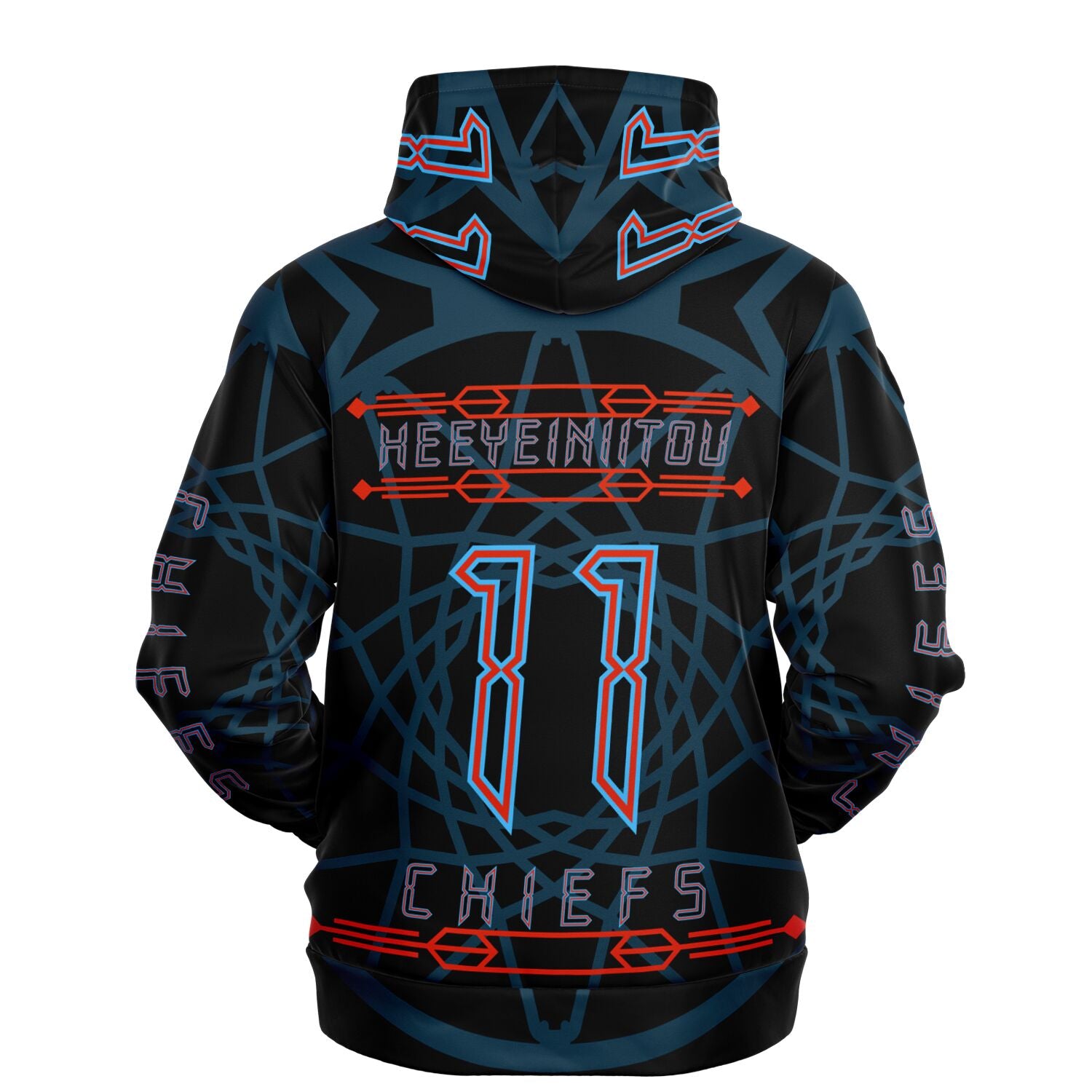 $NiieihiiNookei Athletic Hoodie - AOP