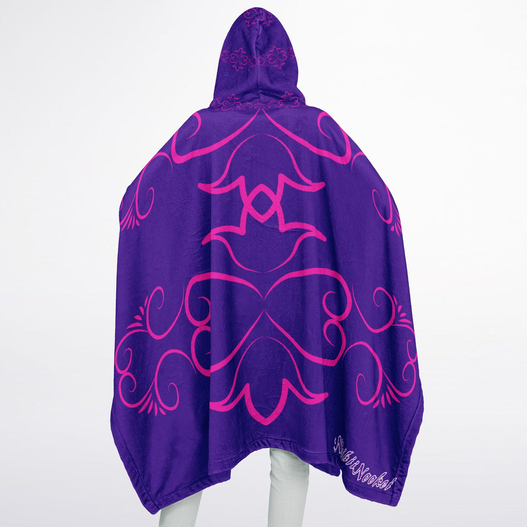 $NiieihiiNookei Flannel Blanket Poncho - AOP