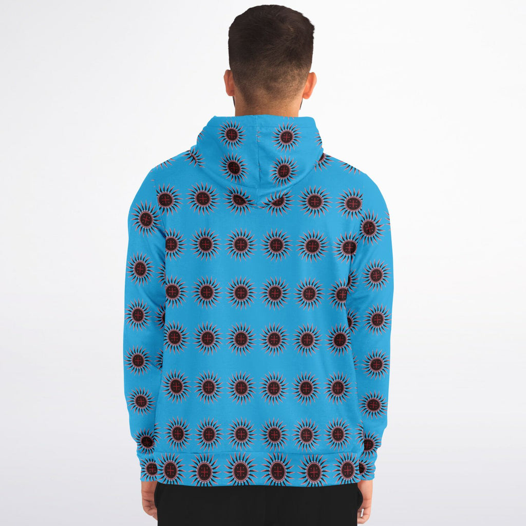 $NiieihiiNookei Athletic Zip-Up Hoodie - AOP
