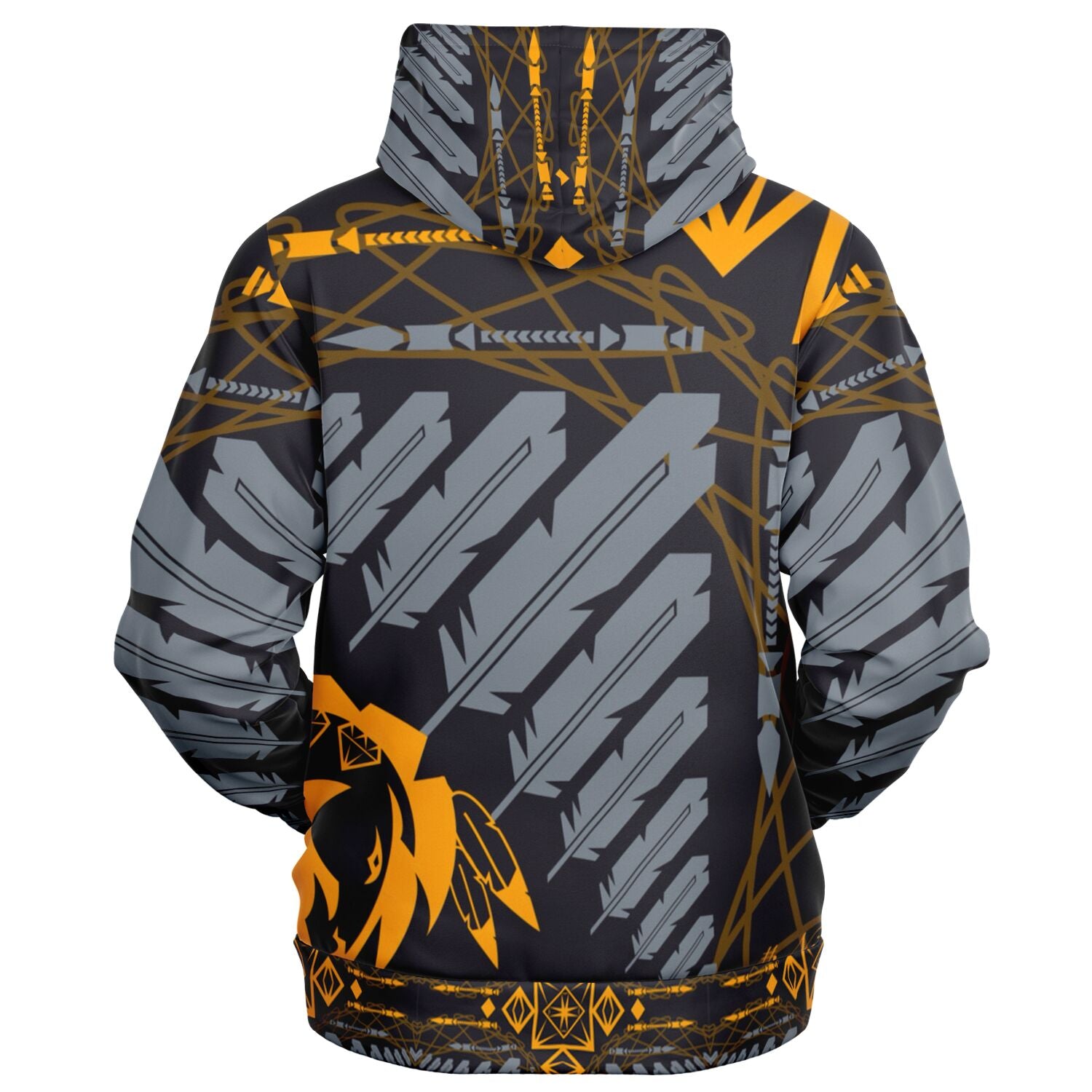 $NiieihiiNookei Athletic Zip-Up Hoodie - AOP