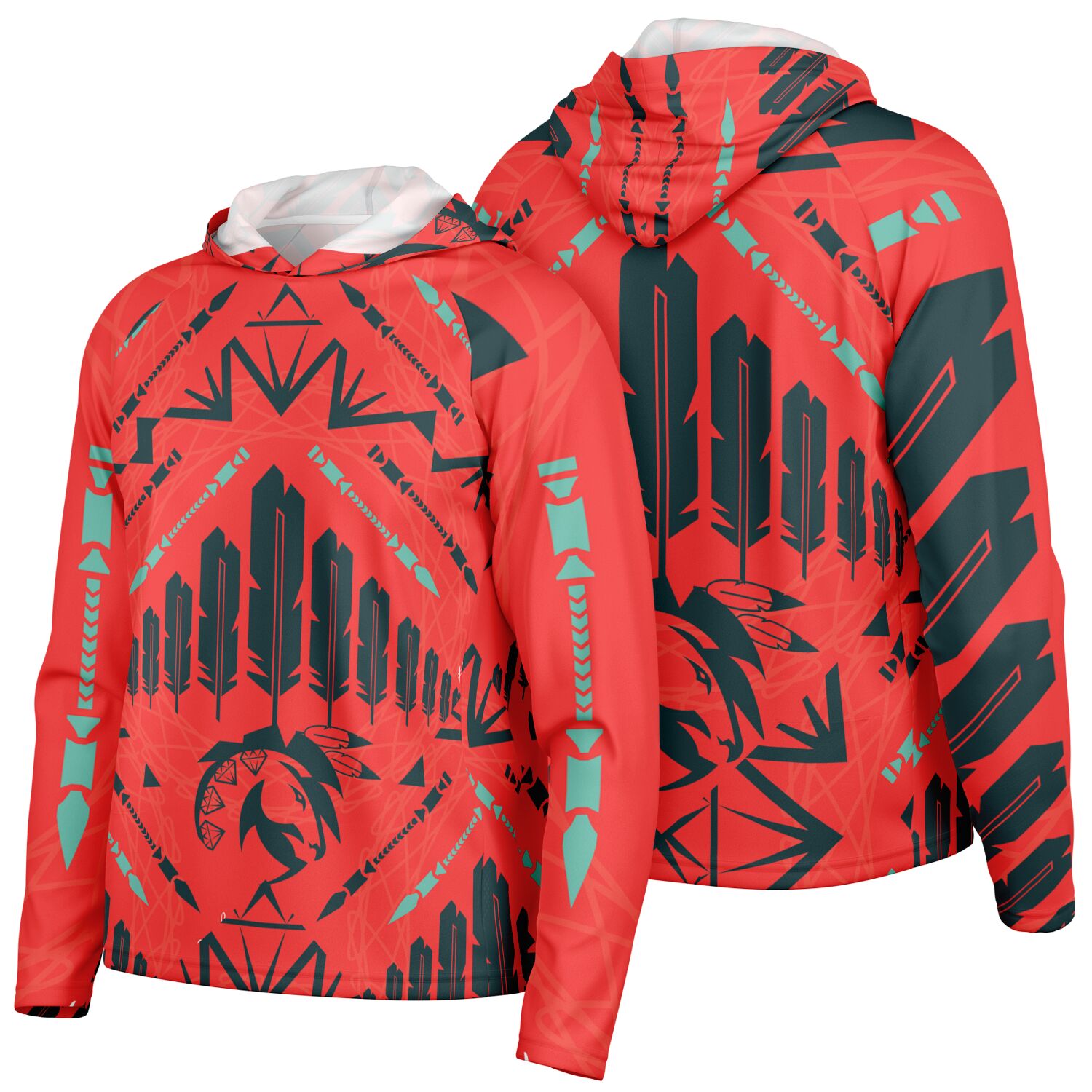 $NiieihiiNookei Performance Hoodie  - AOP