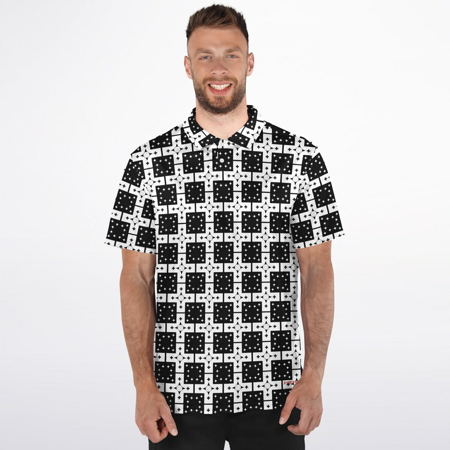 $NiieihiiNookei Polo Shirt - AOP
