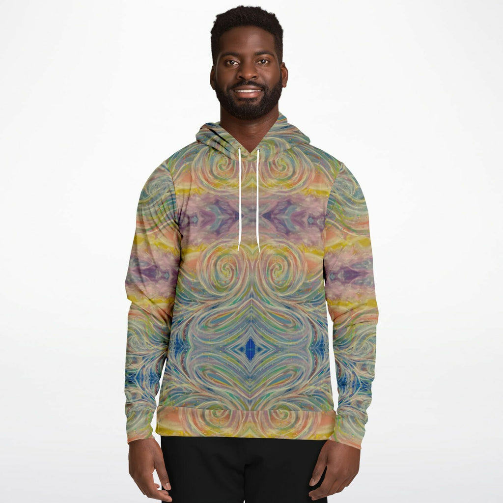 SMW Watercolor Athletic Hoodie - AOP