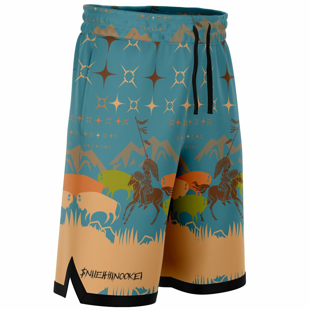 $NiieihiiNookei Basketball Short Rib - AOP