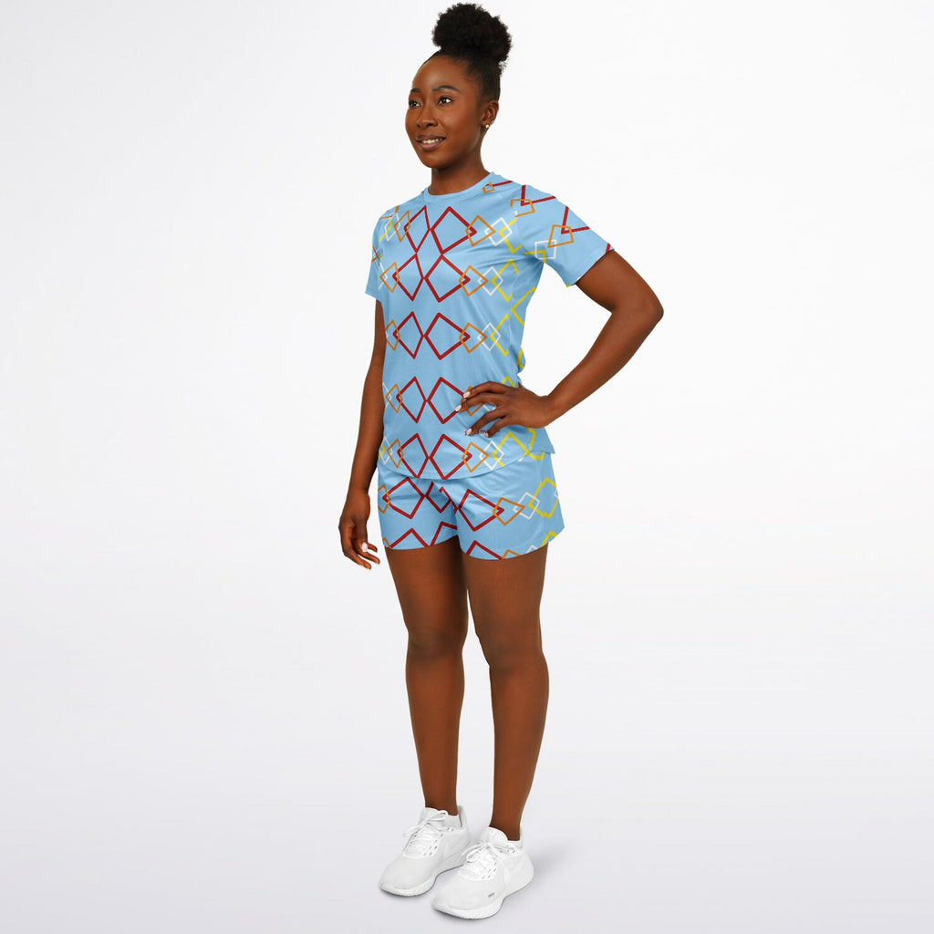 $NiieihiiNookei Women's Active Set - AOP