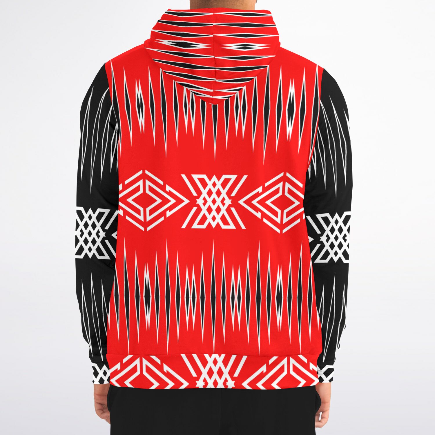 $NiieihiiNookei Zip-Up Hoodie - AOP