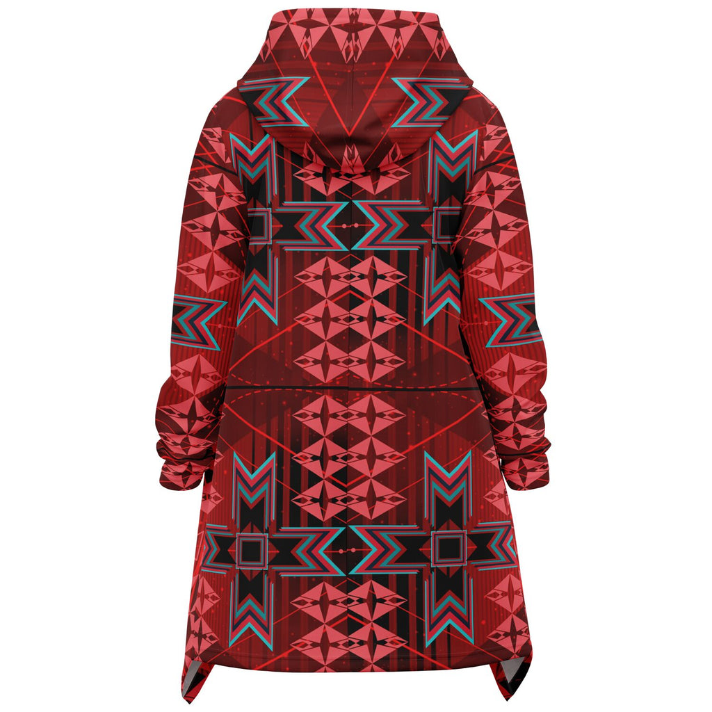 $NiieihiiNookei Fashion Elongated Cloak - AOP