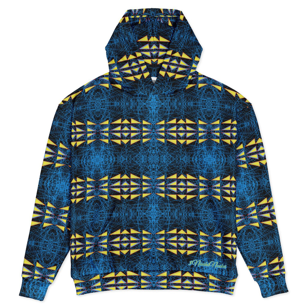 $NiieihiiNookei Heavyweight Oversized Hoodie - AOP