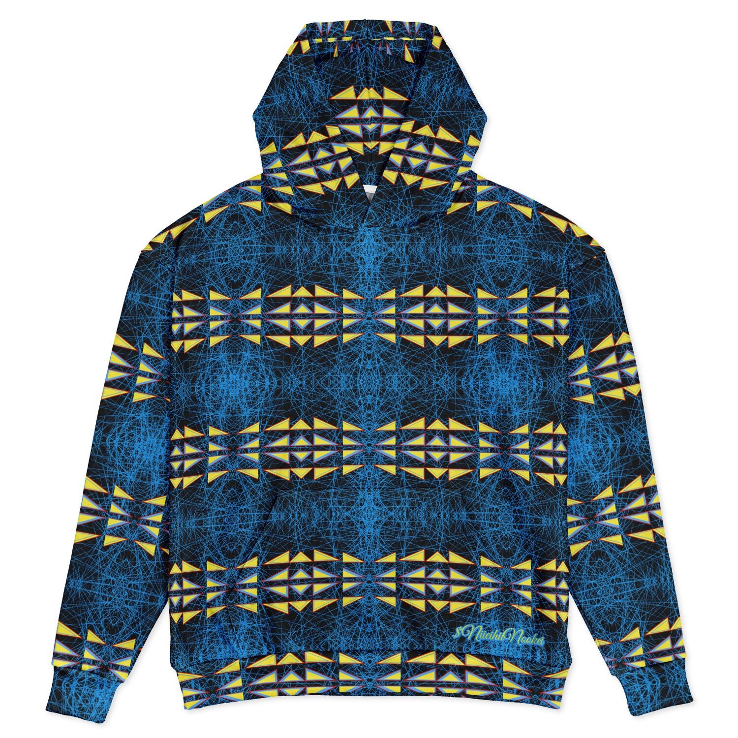 $NiieihiiNookei Heavyweight Oversized Hoodie - AOP