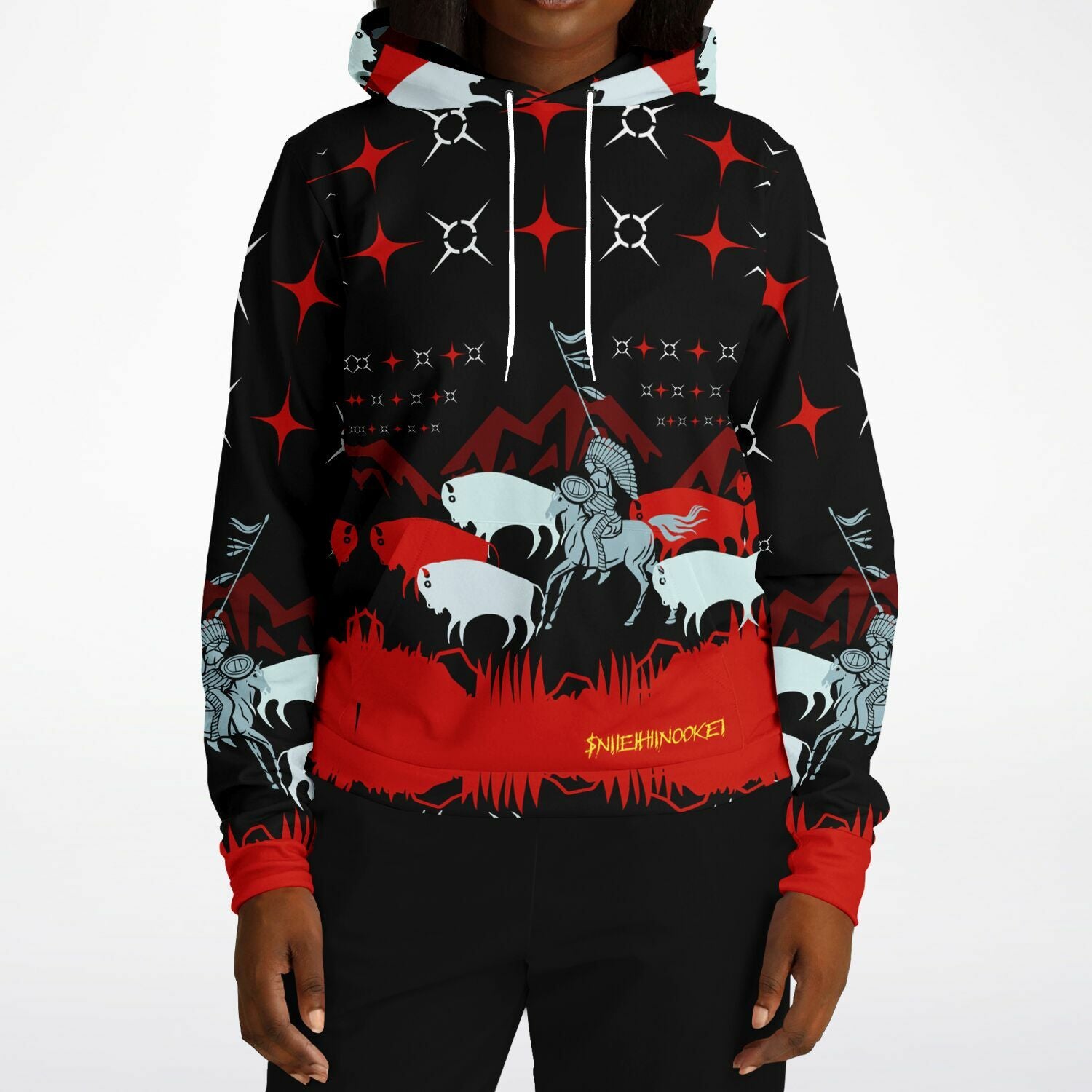$NiieihiiNookei Athletic Hoodie - AOP