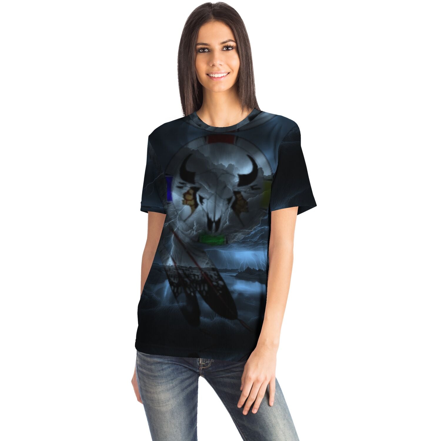$NiieihiiNookei Arapaho Tribe Logo T-shirt