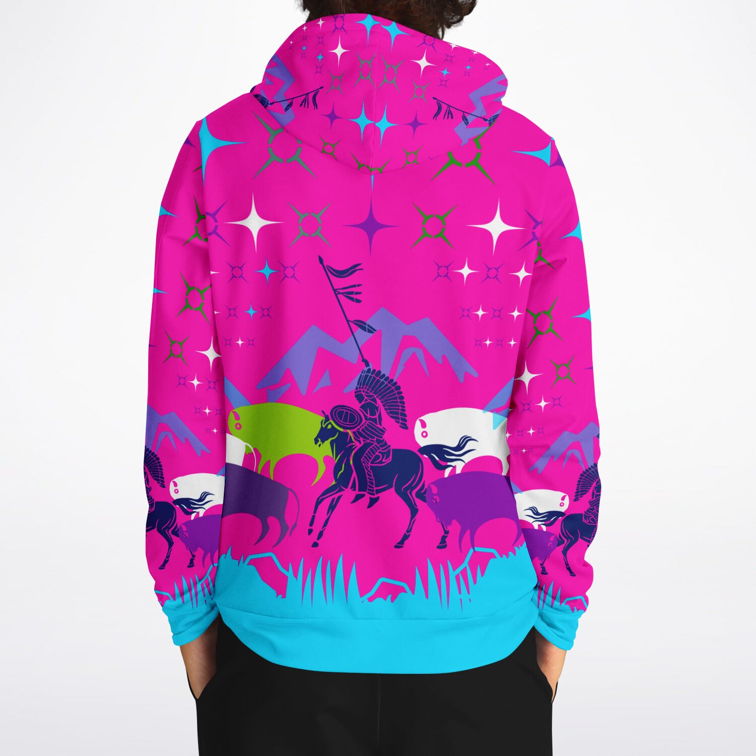 $NiieihiiNookei Athletic Hoodie - AOP