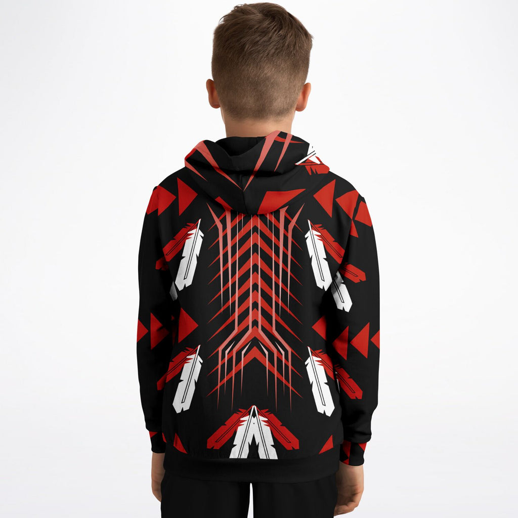$NiieihiiNookei Athletic Kids Hoodie - AOP