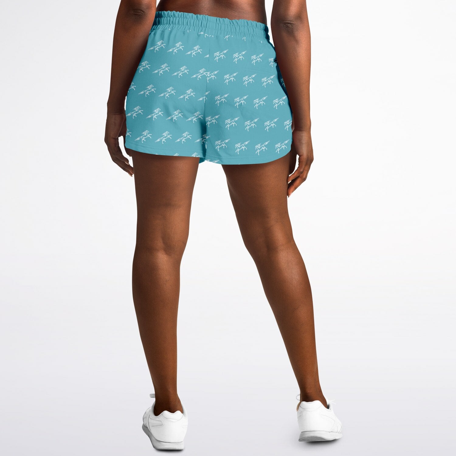 $NiieihiiNookei Athletic Loose Shorts - AOP