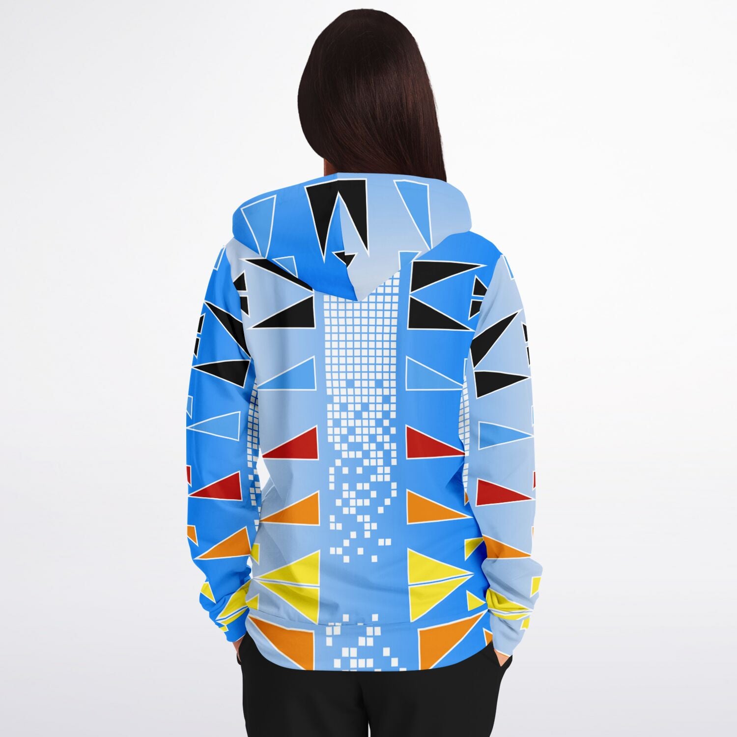 $NiieihiiNookei Fashion Zip-Up Hoodie - AOP