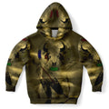 Northern Arapaho Tribe Logo Athletic Kids Hoodie - AOP