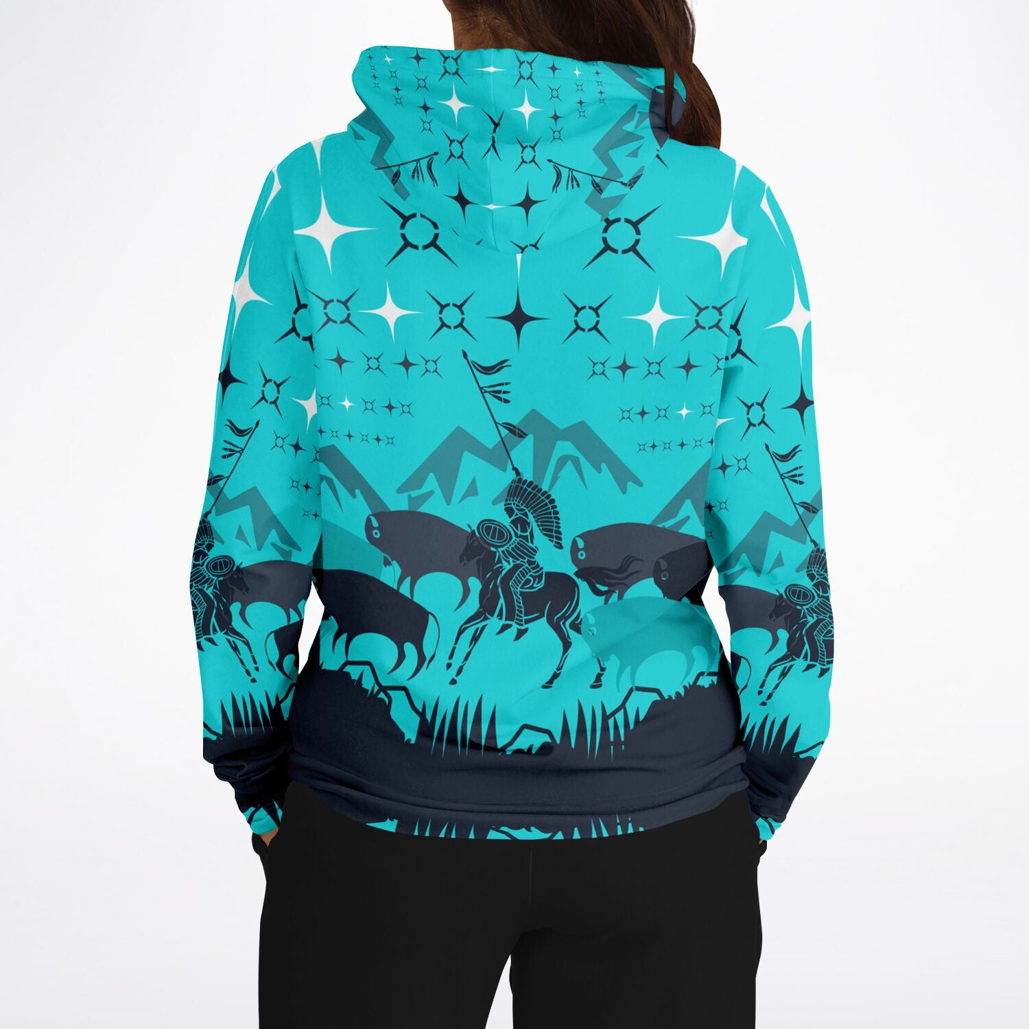 $NiieihiiNookei Athletic Hoodie - AOP