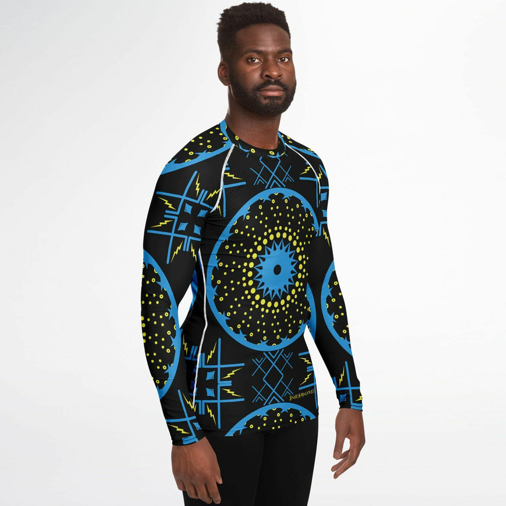 $NiieihiiNookei Men's Rashguard - AOP