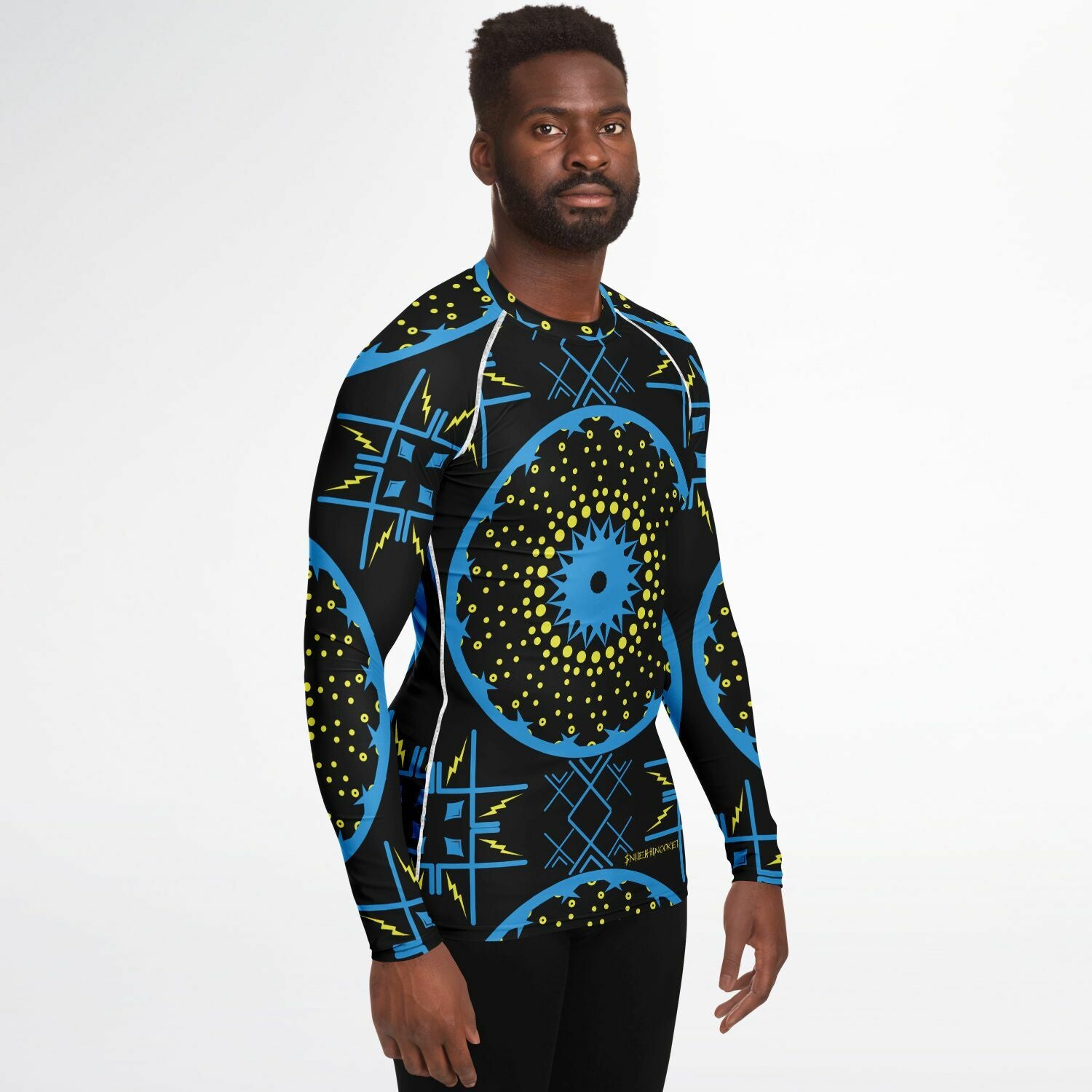 $NiieihiiNookei Men's Rashguard - AOP