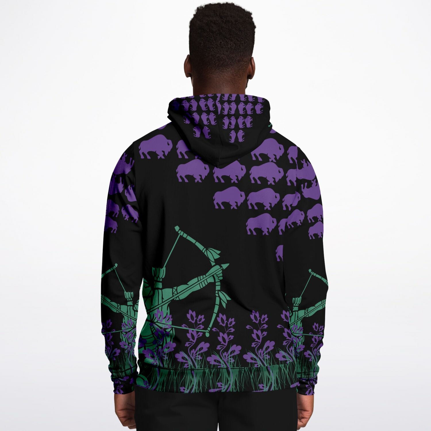 $NiieihiiNookei Athletic Hoodie - AOP