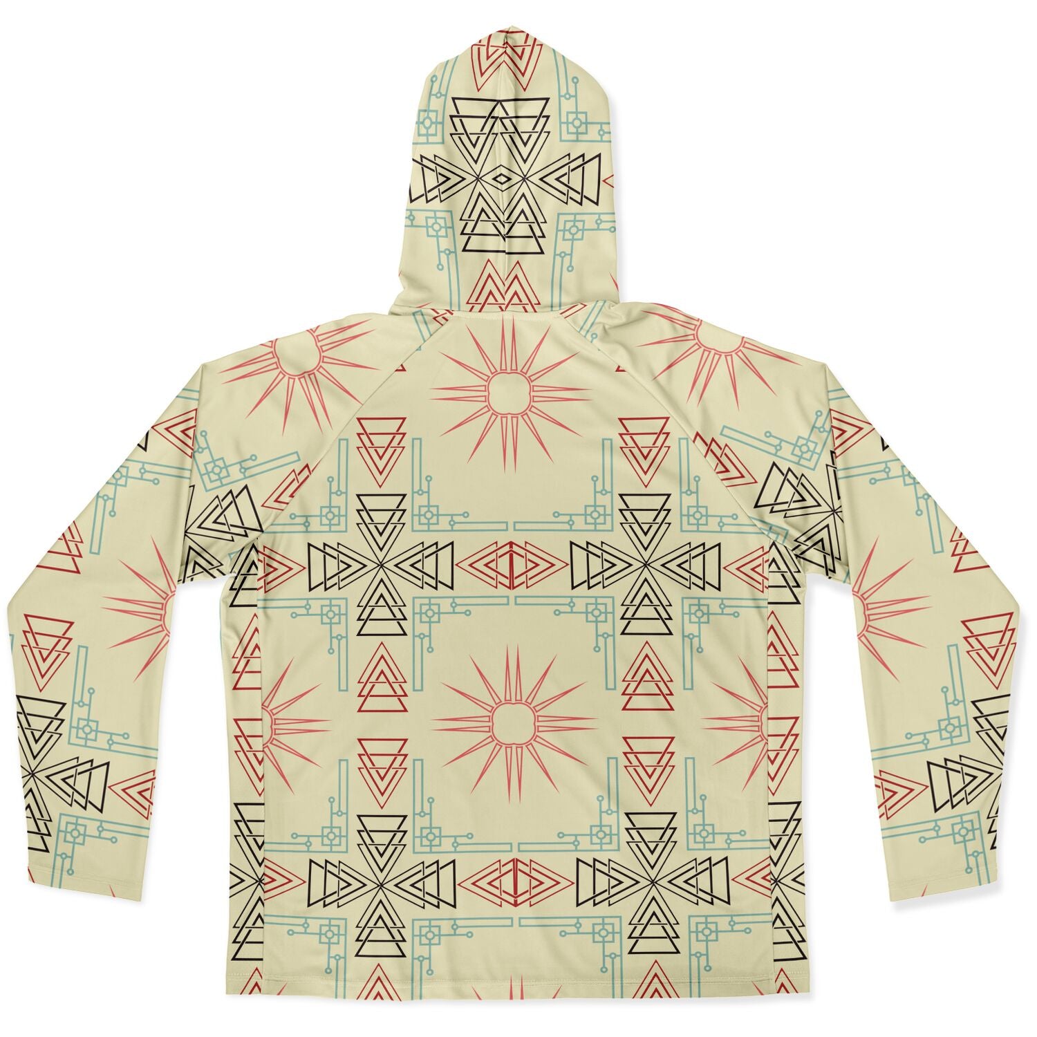 $NiieihiiNookei Hooded Performance Shirt - AOP