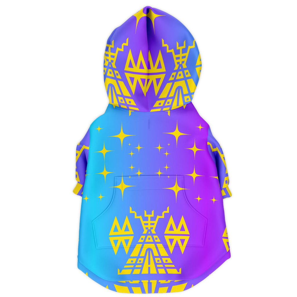 $NiieihiiNookei Fashion Dog Zip-Up Hoodie - AOP