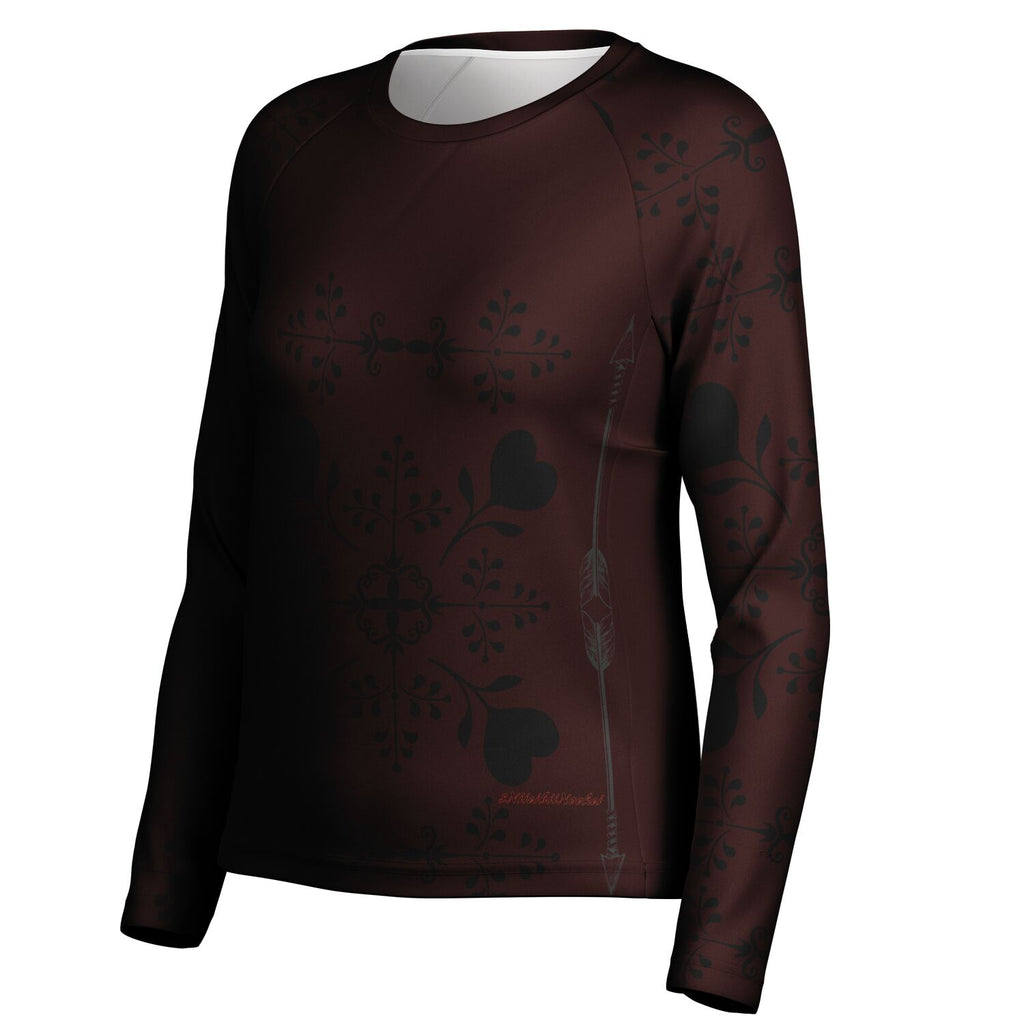$NiieihiiNookei Women's Long Sleeve Performance Shirt - AOP