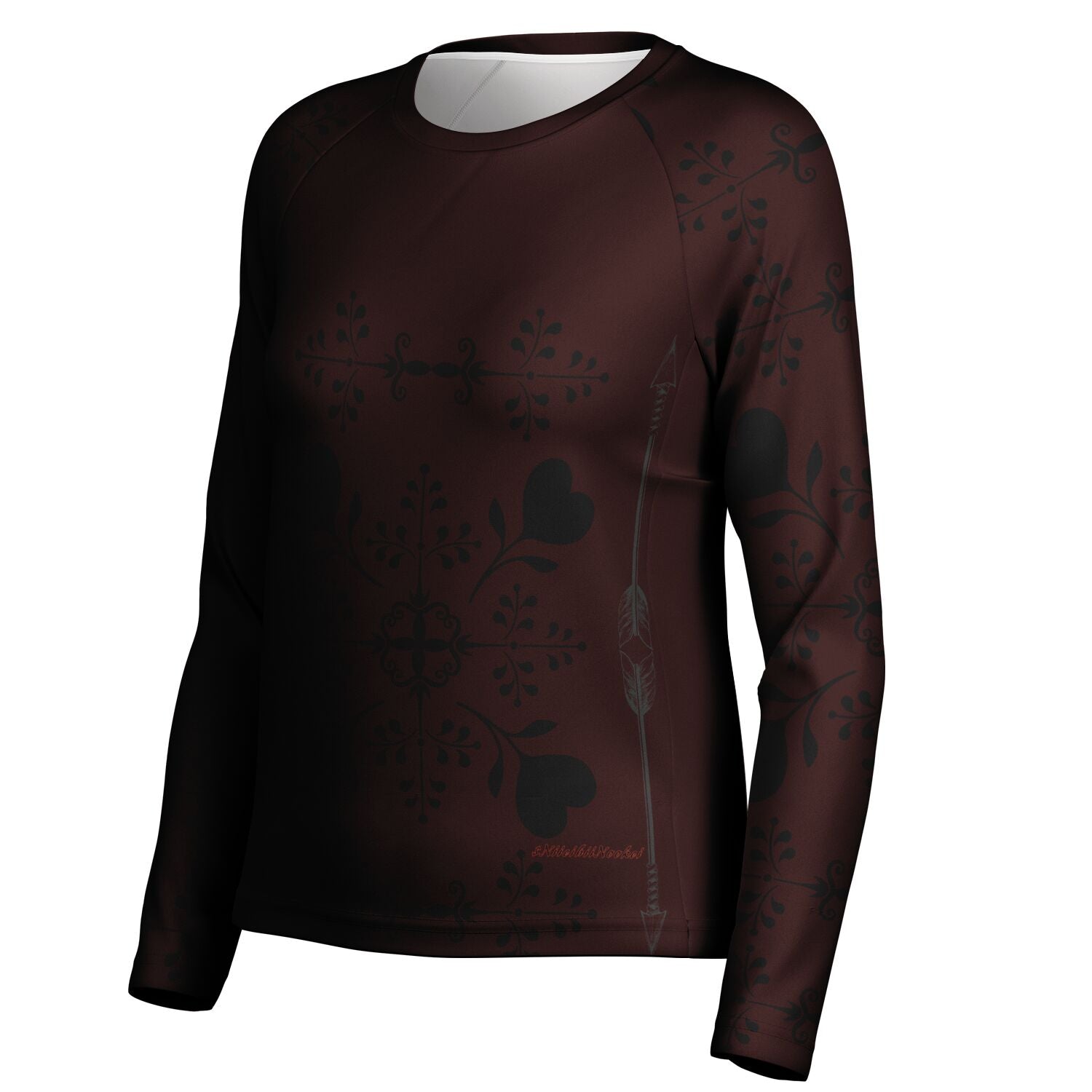 $NiieihiiNookei Women's Long Sleeve Performance Shirt - AOP