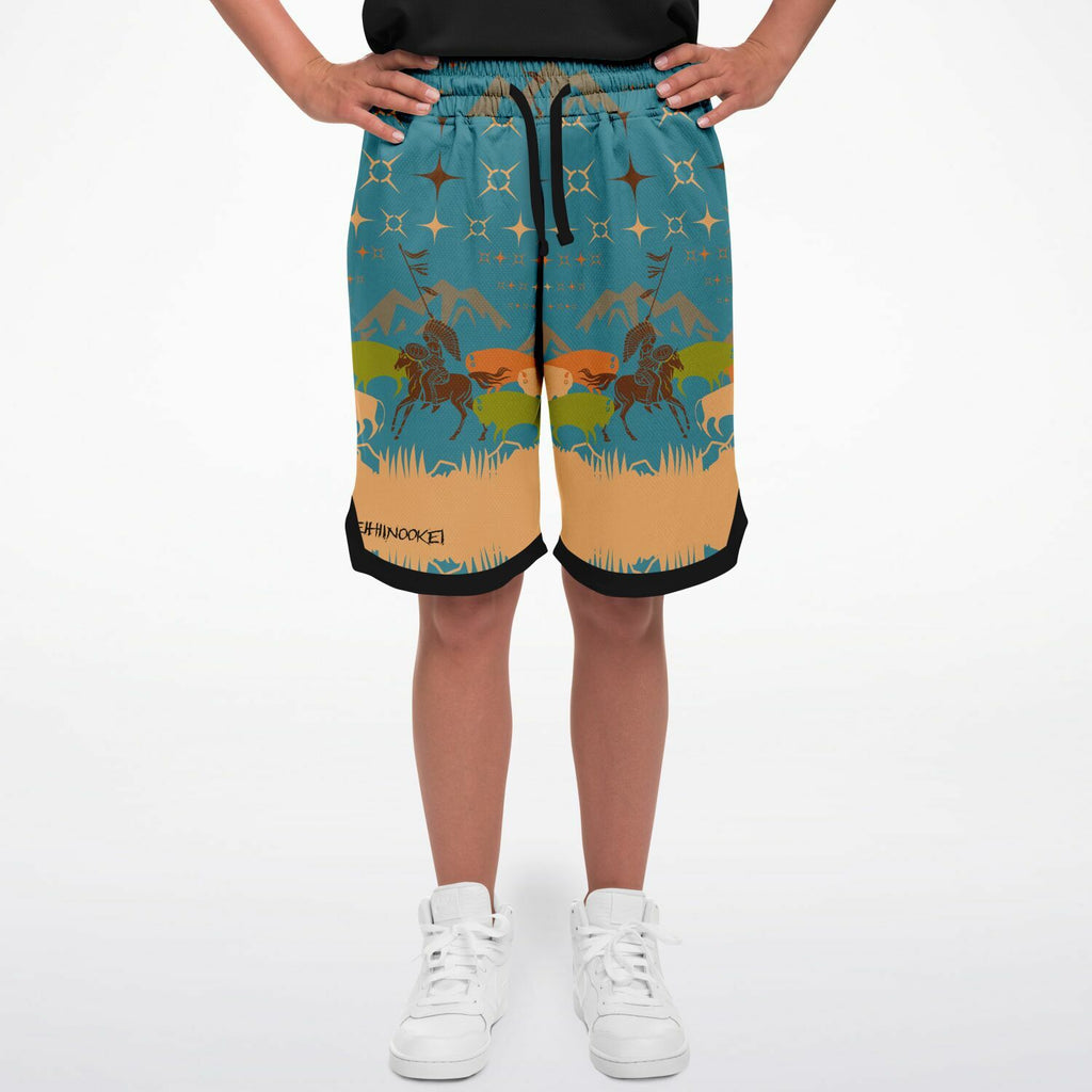 $NiieihiiNookei Basketball Short Rib - AOP
