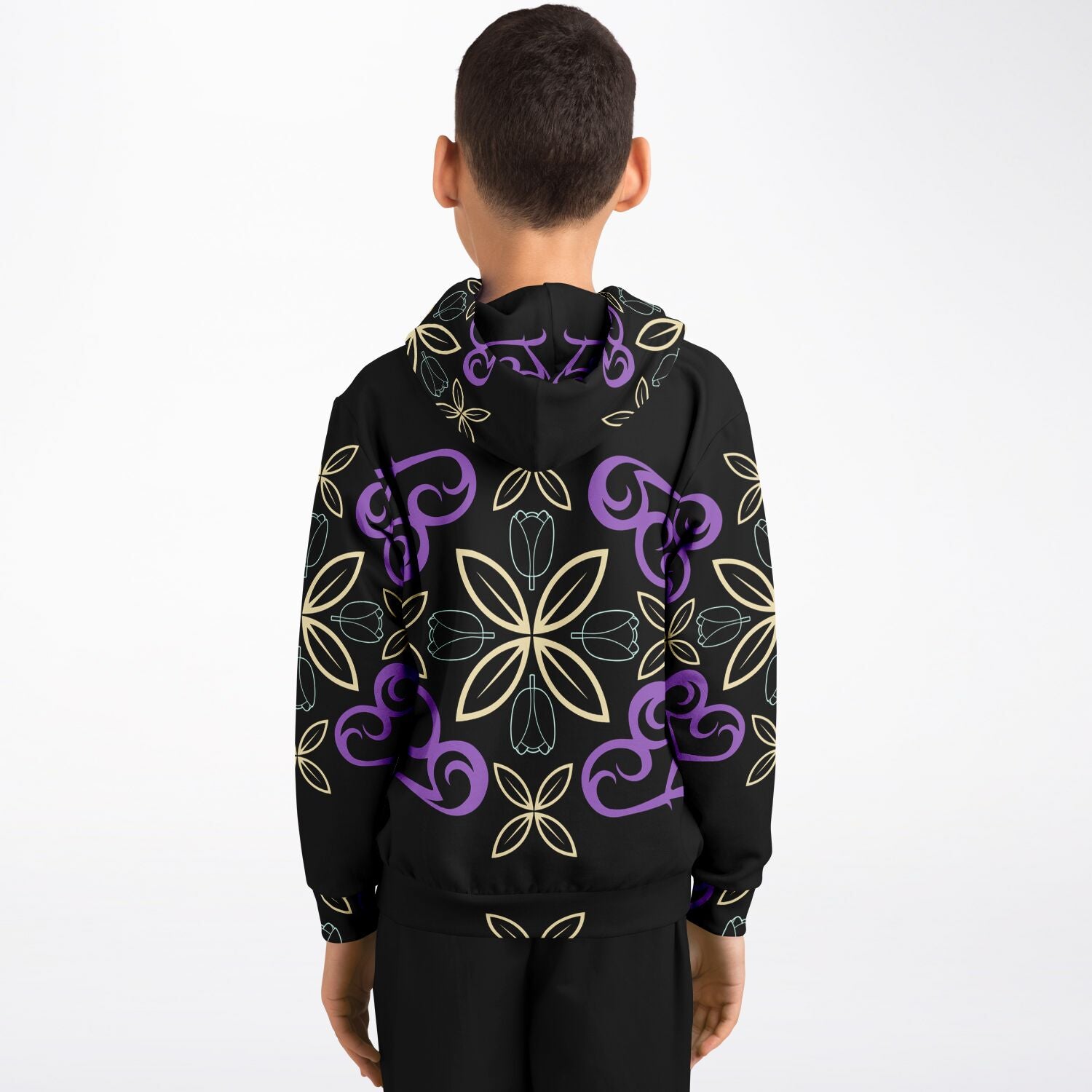 $NiieihiiNookei Athletic Kids Hoodie - AOP