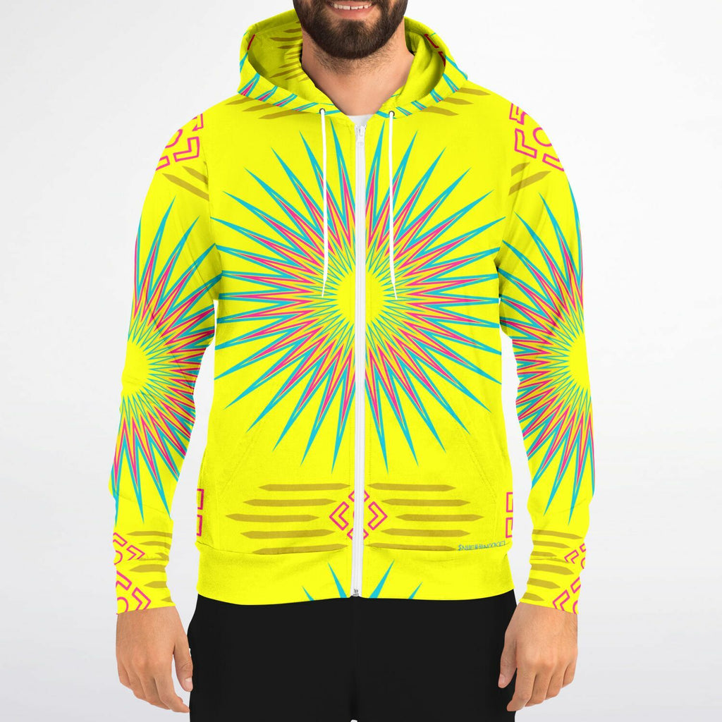 $NiieihiiNookei Fashion Zip-Up Hoodie - AOP