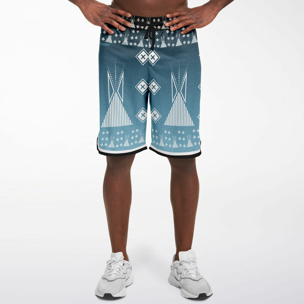 $NiieihiiNookei Basketball Short Rib - AOP