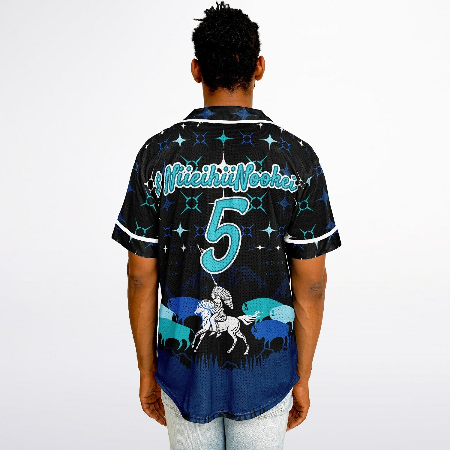 #5 $NiieihiiNookei Premium Baseball Jersey - AOP