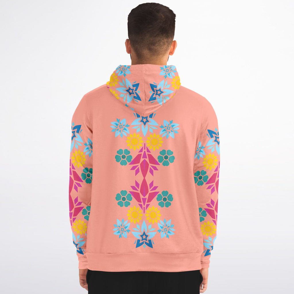 $NiieihiiNookei Athletic Zip-Up Hoodie - AOP