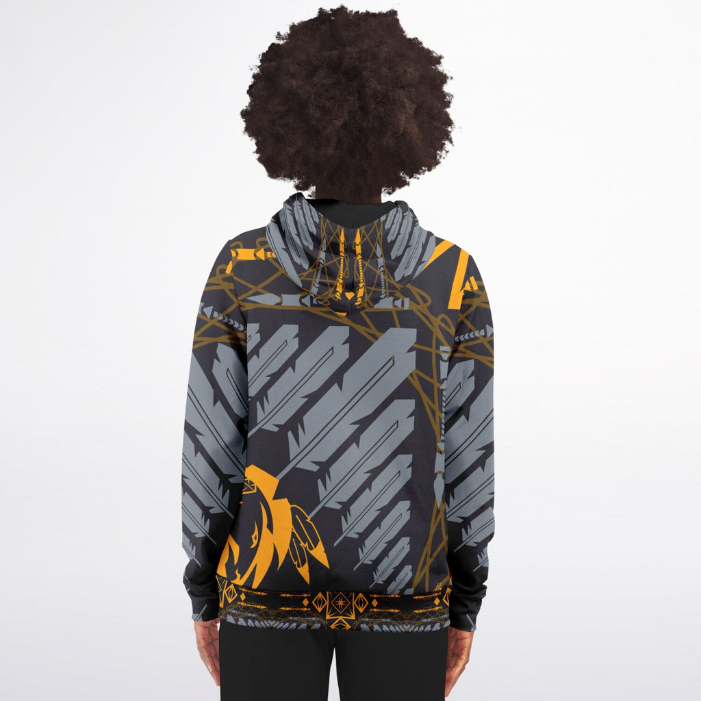 $NiieihiiNookei Athletic Zip-Up Hoodie - AOP