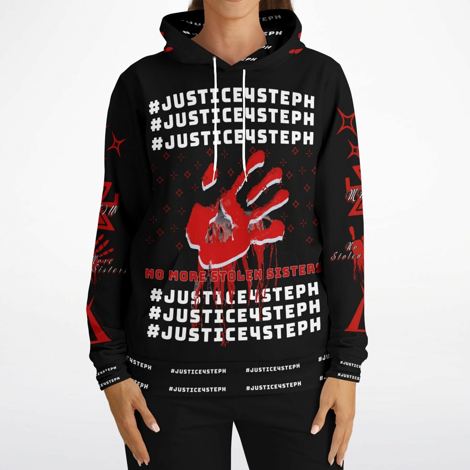 #JUSTICE4STEPH Athletic Hoodie - AOP