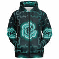 $NiieihiiNookei Fashion Zip-Up Hoodie - AOP