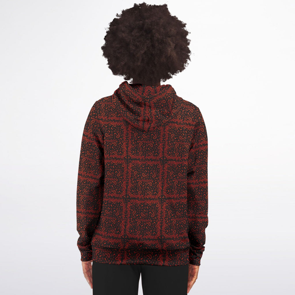 $NiieihiiNookei Athletic Zip-Up Hoodie - AOP