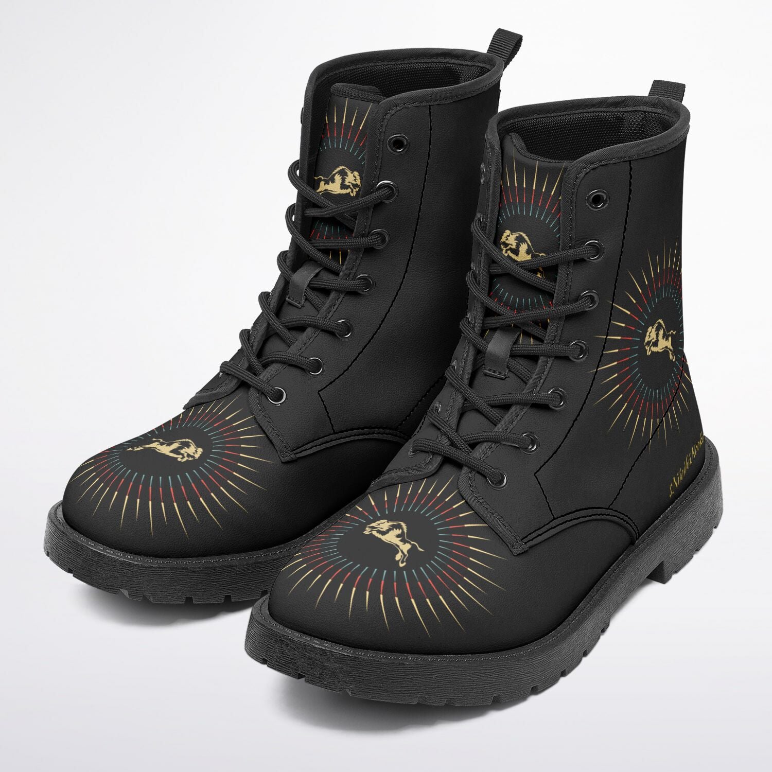 $NiieihiiNookei Rez Strider Boots - AOP