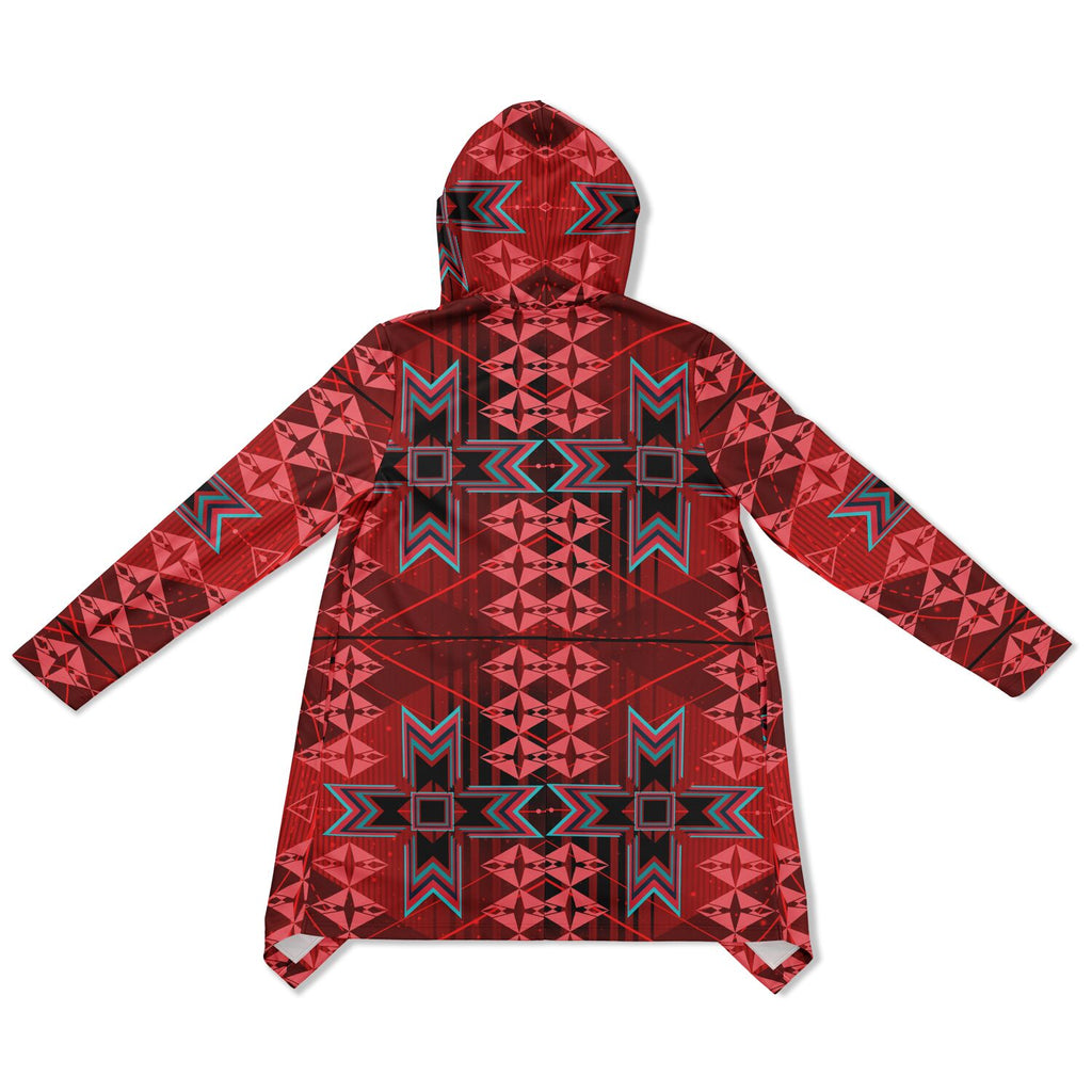 $NiieihiiNookei Fashion Elongated Cloak - AOP
