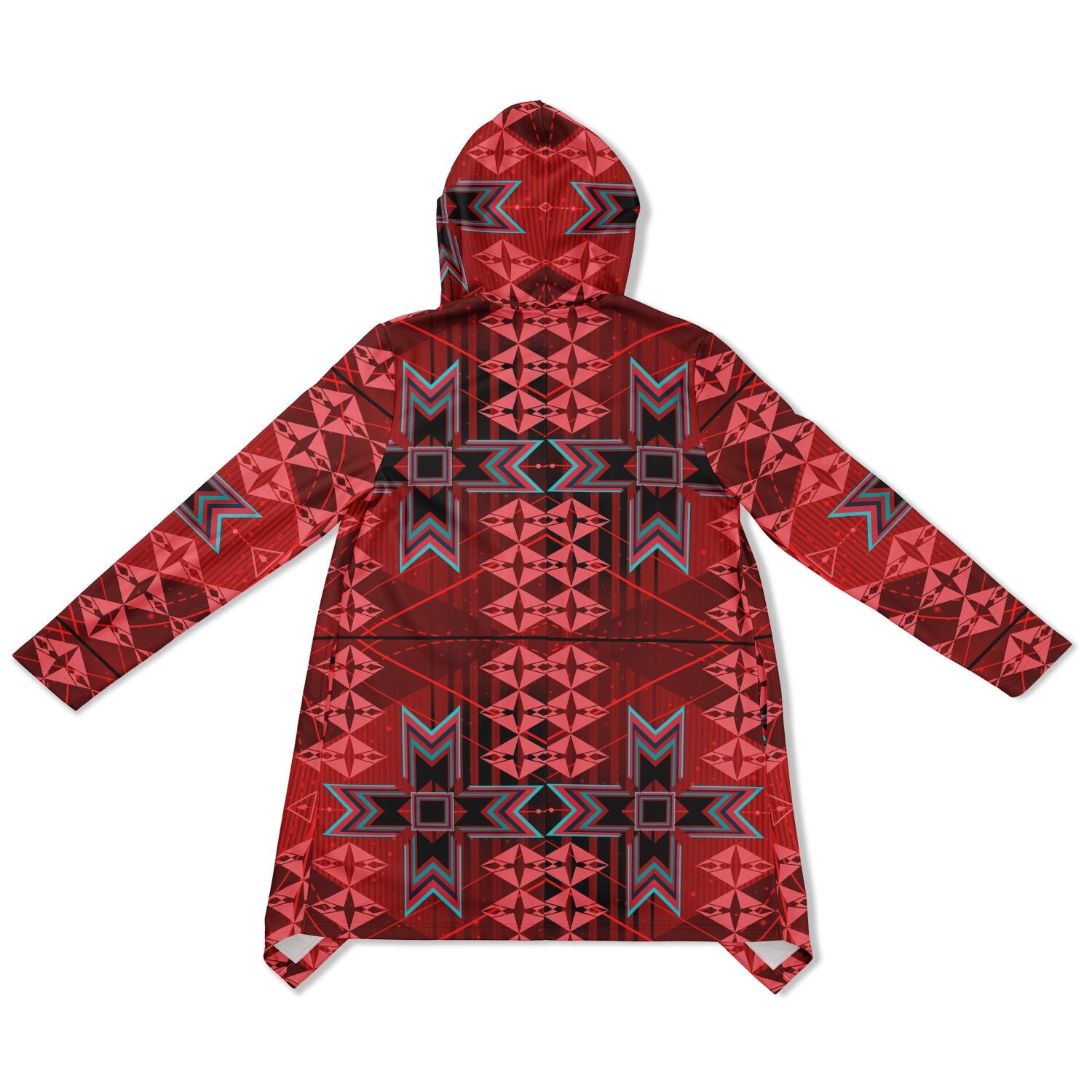 $NiieihiiNookei Fashion Elongated Cloak - AOP